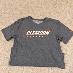 Nike Clemson Football Gray T-Shirt